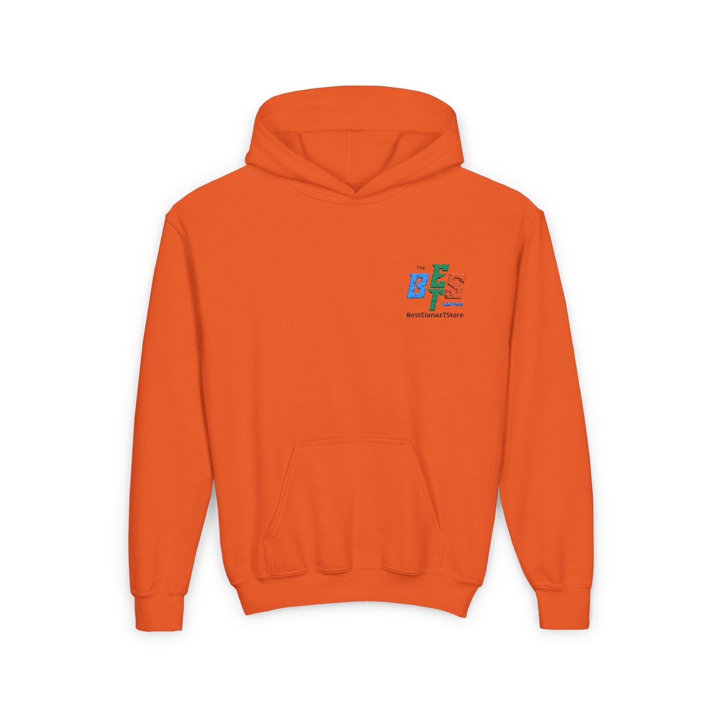 Youth Colorful 'Best' Heavy Blend Hooded Sweatshirt - Cozy Everyday Wear