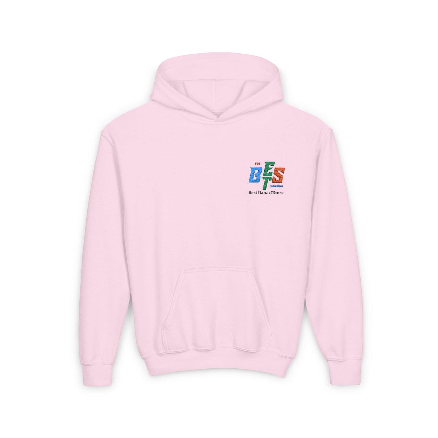 Youth Colorful 'Best' Heavy Blend Hooded Sweatshirt - Cozy Everyday Wear