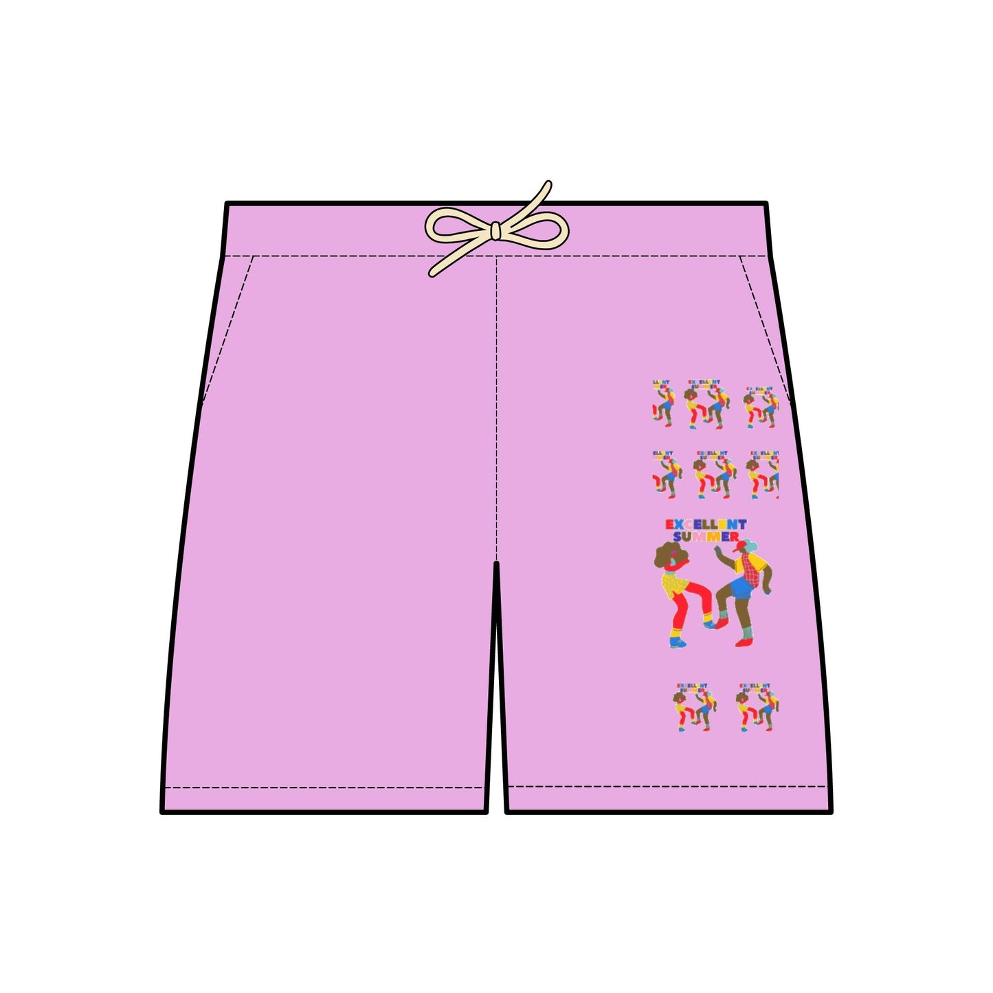 Colorful Fleece Sweat Shorts for Comfort and Style