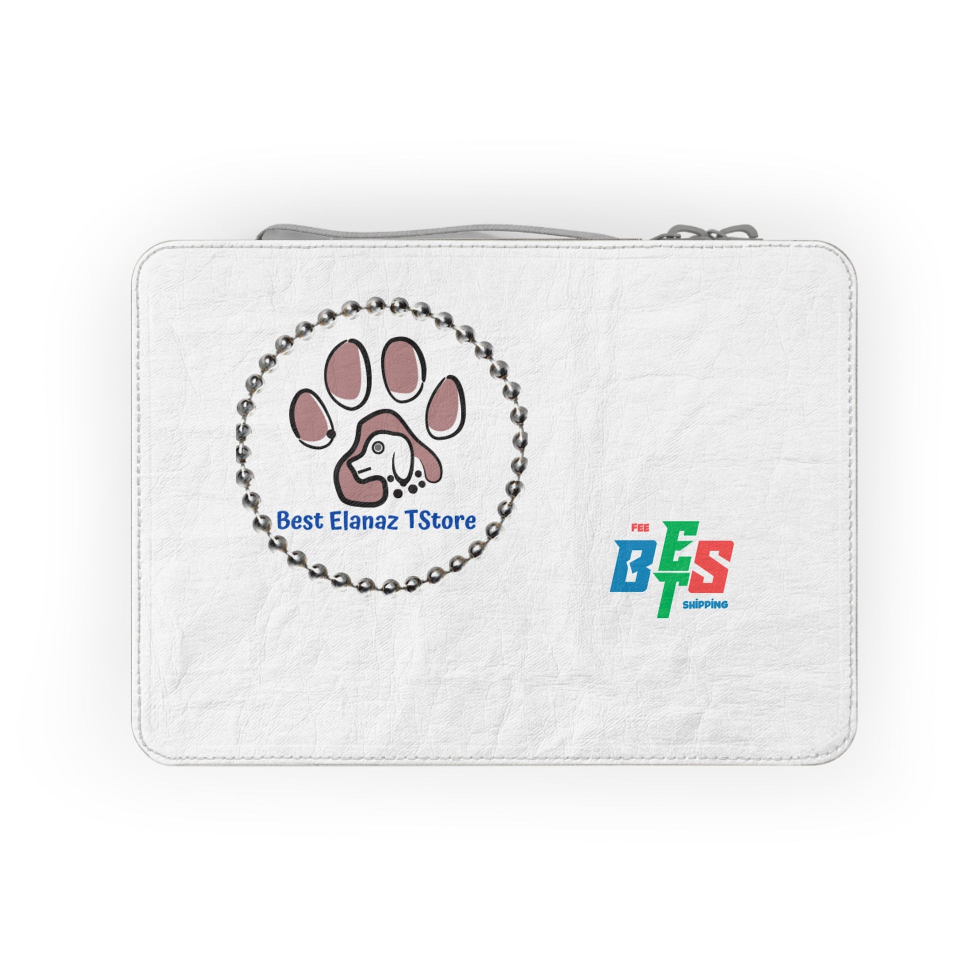 Stylish Paper Lunch Bag with Paw Print Design - Eco-Friendly & Customizable for Pet Lovers - Best Elanaz Store