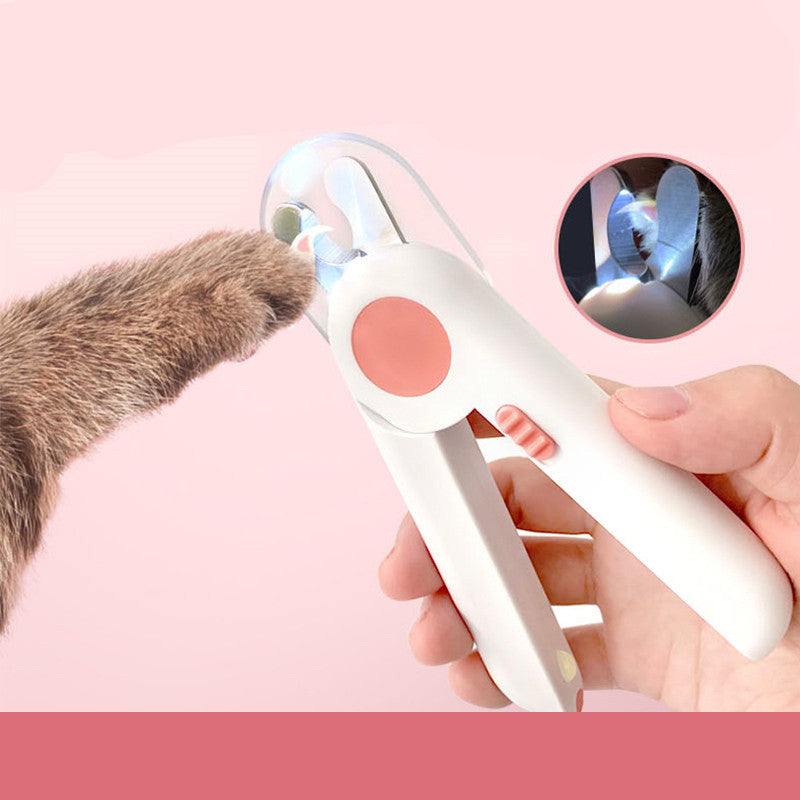 LED Light-Emitting Professional Pet Nail Clippers Dog Cat Cutter - Best Elanaz Store