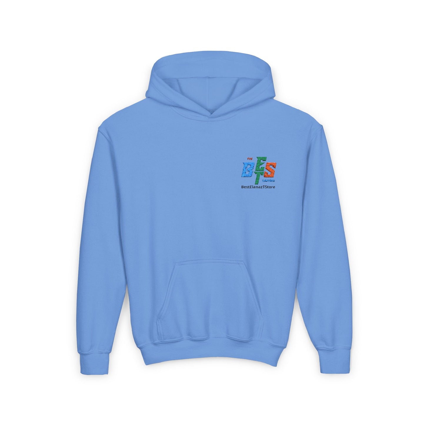 Youth Colorful 'Best' Heavy Blend Hooded Sweatshirt - Cozy Everyday Wear