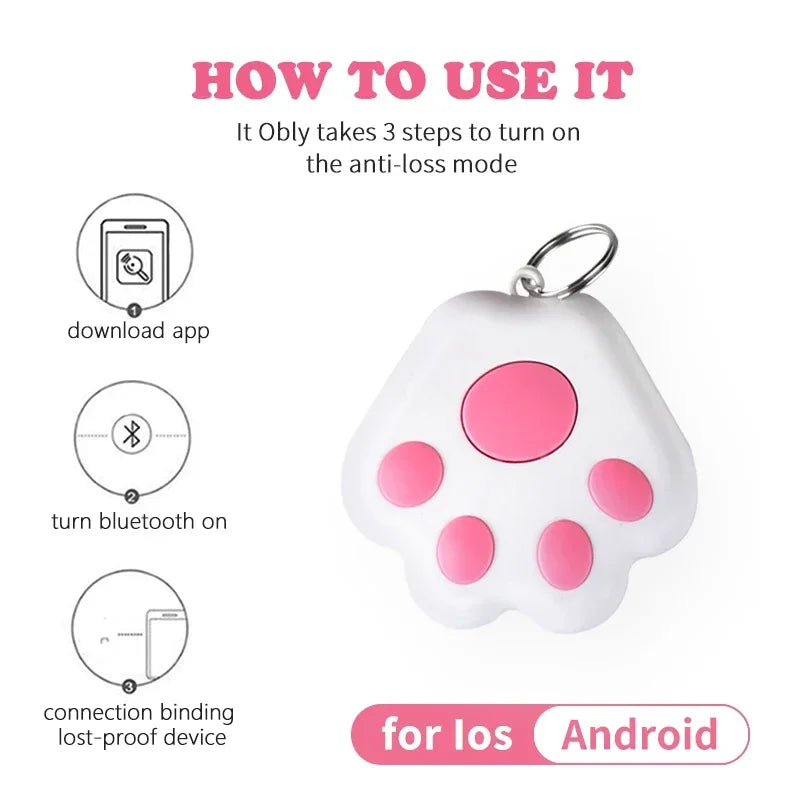 Dog Claw Mini Gps Tracker for Dogs Cat Children - Best Elanaz Store