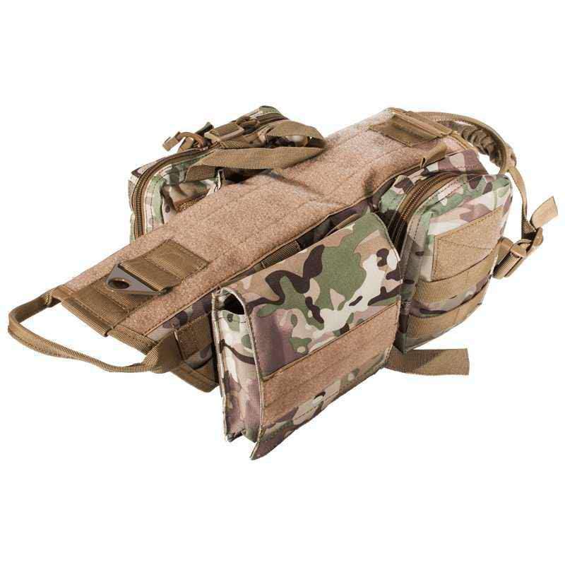 Ihrtrade Tactical Dog Harness Molle System Vest Adjustable Military - Best Elanaz Store