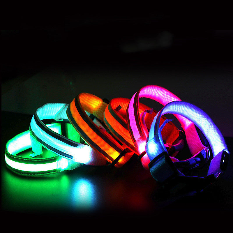 Anti-lost Led Luminous Dog Collar Pet Supplies - Best Elanaz Store