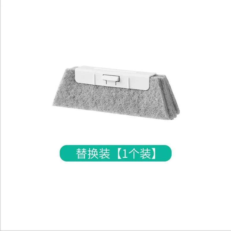 Window Groove Cleaning Cloth Brush Slot Hand-Held Door Gap Keyboard Kitchen Floor Gap Household Cleaning Tools